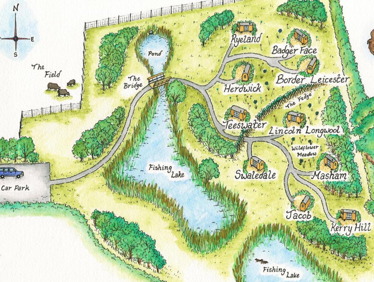 Вилла Fair Farm Hideaway Waltham on the Wolds Экстерьер фото